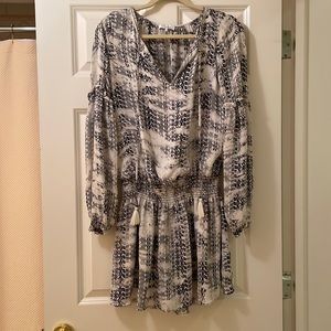 Parker silk flowy dress
